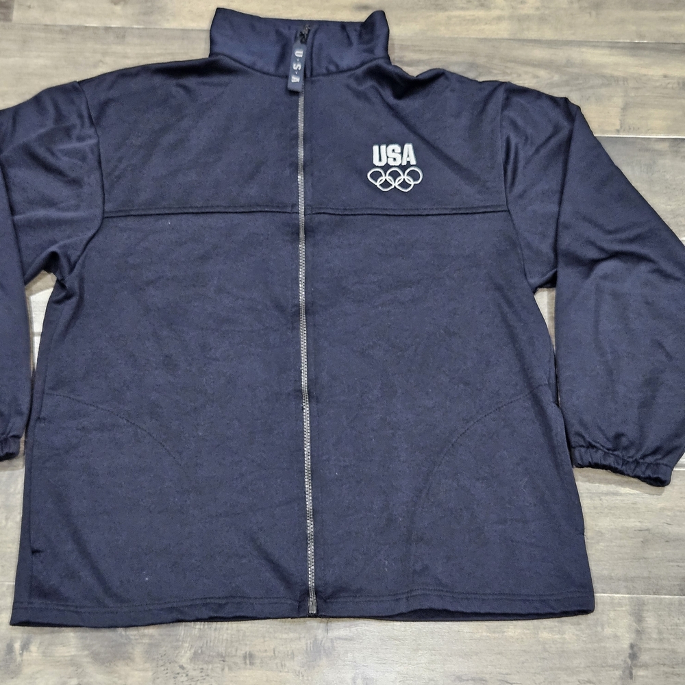 USA Olympic Black Jacket